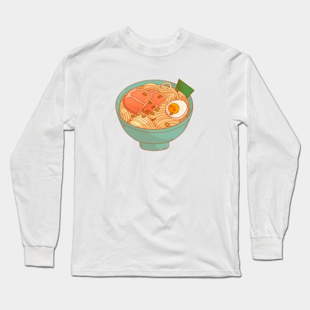 Ramen Long Sleeve T-Shirt by maiadrawss